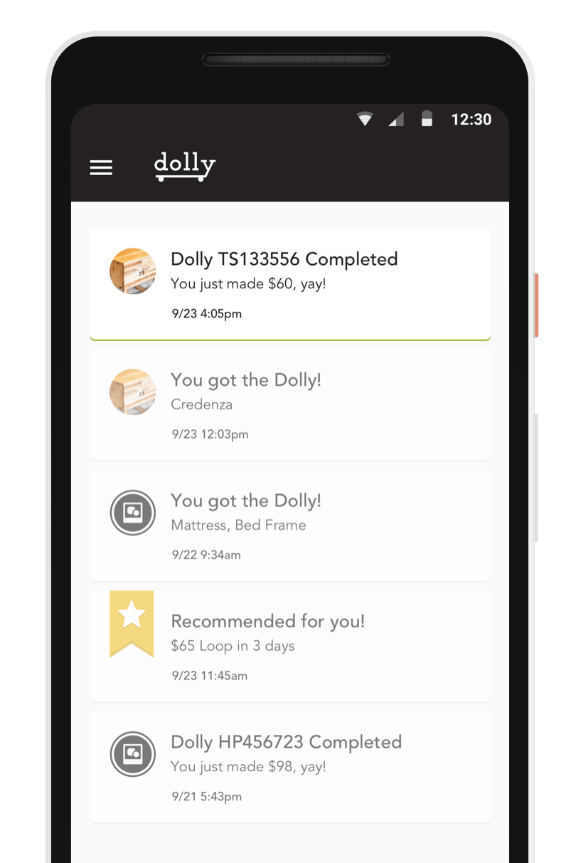 Looking for a side gig? Earn extra cash by a Dolly Helper