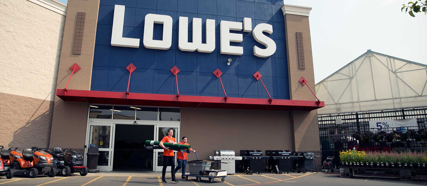 lowe's refrigerator delivery